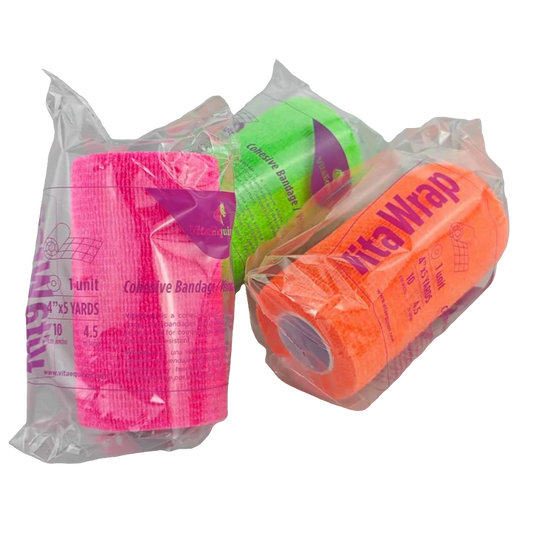 Vendaje Cohesivo Vitawrap Caja x 12 Unidades Colores Neón Surtido