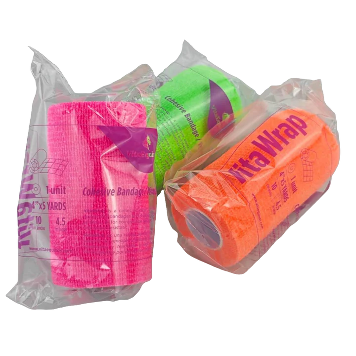 Vendaje Cohesivo Vitawrap Caja x 12 Unidades Colores Neón Surtido