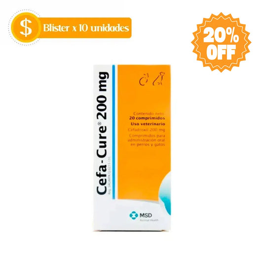 Cefa Cure 200 Mg Blister x 10 Para Todos