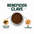 Alimento Seco Bonnat Veterinary Diet Feline Hepatic Support