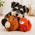Pack Juguete Interactivo Ardilla y Zorro Kanu Pet para Perro