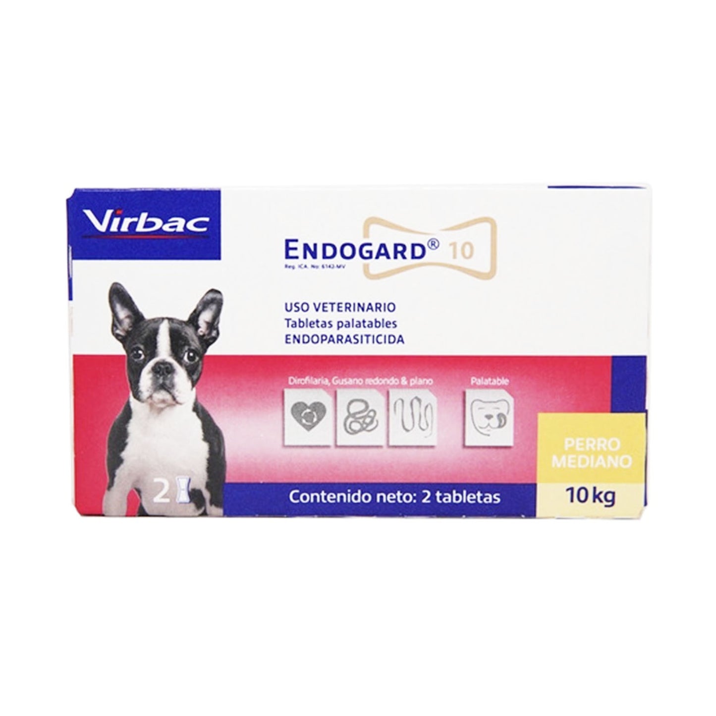 Endogard 10 Caja x 2 Unidades Para Perro