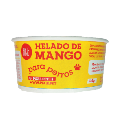 Snack Helado de Mango Pixie para perros