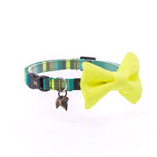 Kinky Collar Mini Verde Limones Corbatin