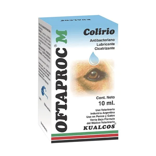 Oftaproc Colirio  M 10 Ml Para Perro y Gato