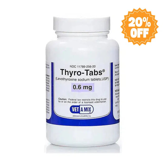 Thyro tabs canine 120 tabletas para perro