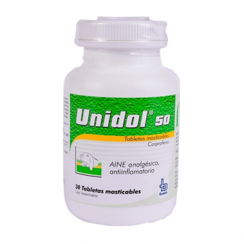 Unidol 50 Mg x 30 Tab para perro