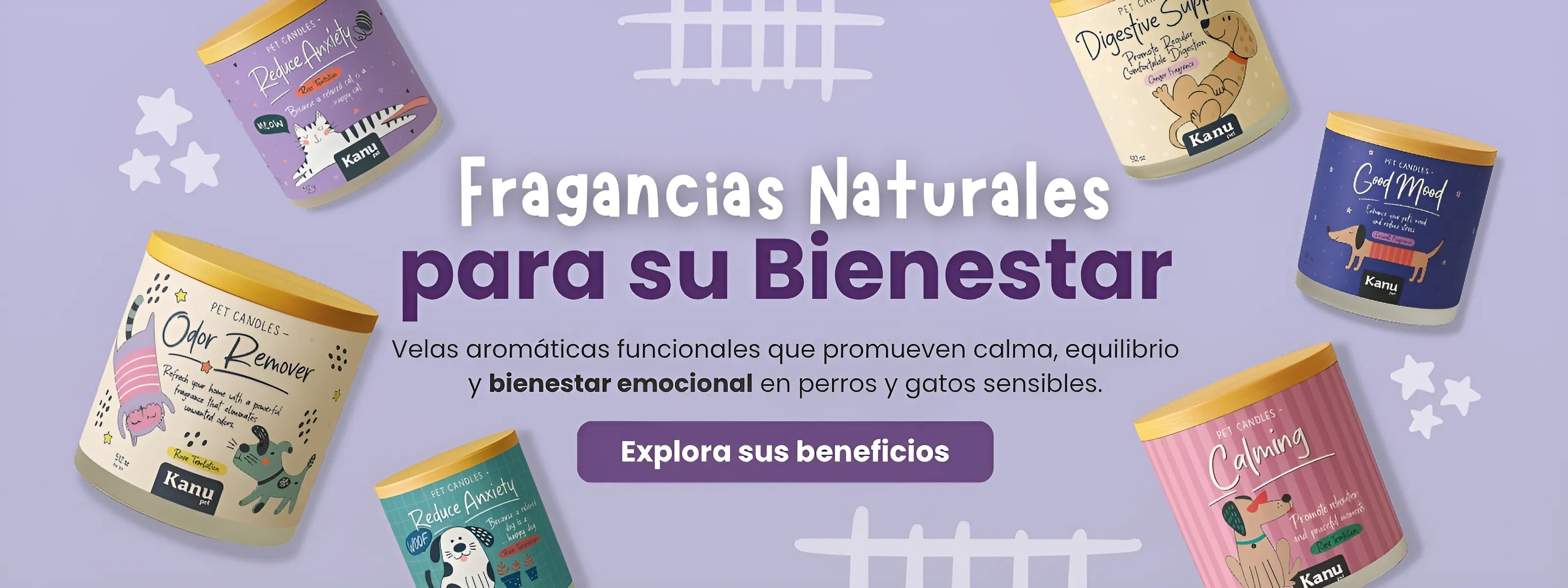 velas para mascotas, control de emociones